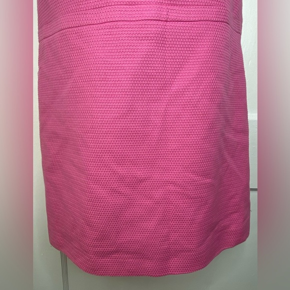 BROOKS BROTHERS Textured Pink Short Sleeve Dress Size 4 - Picture 3 of 11
